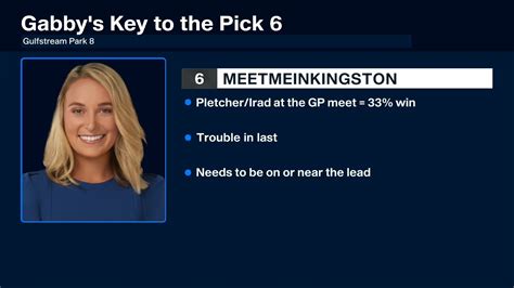 gabby gaudet tvg picks.